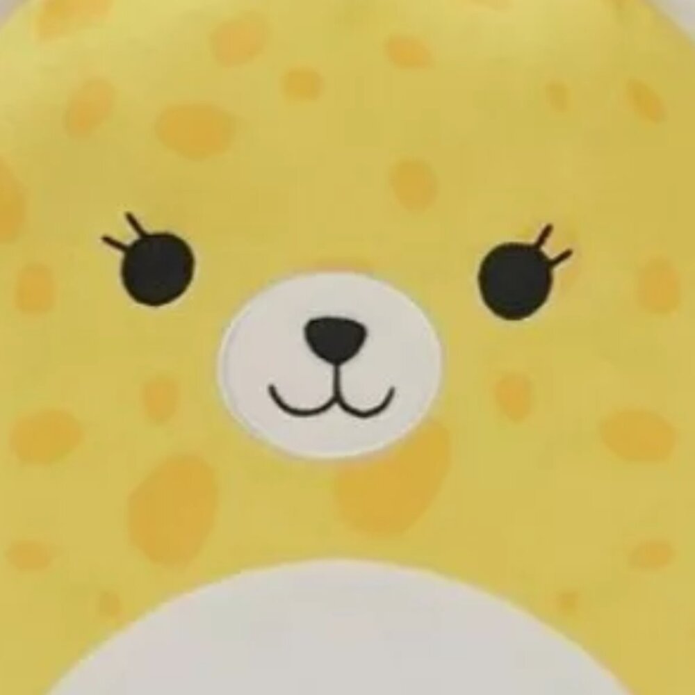 Lexie Yellow Spotted Cheetah Squishmallows 11” NWT